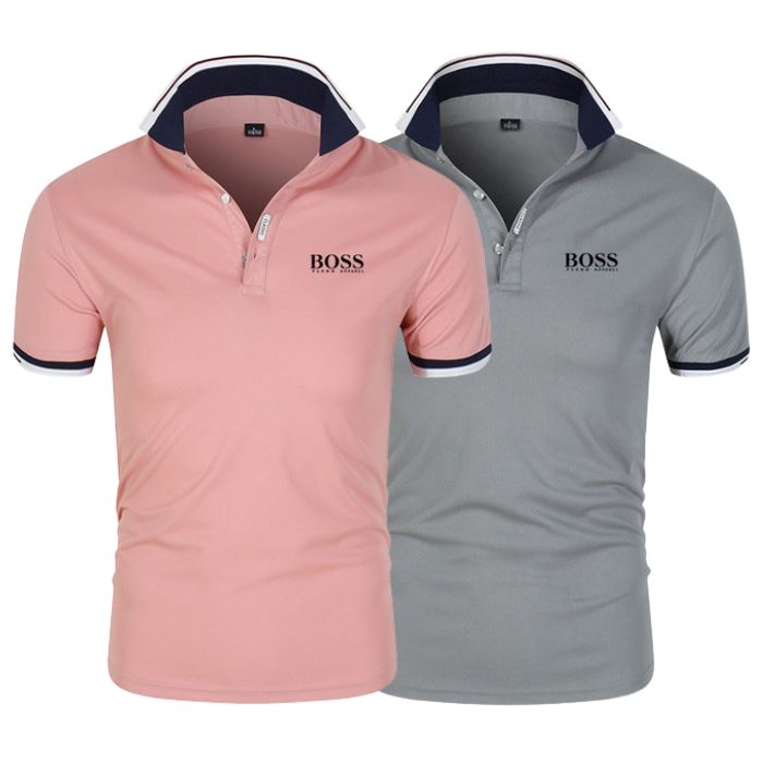 [PAYEZ 1 OBTENEZ 2] Kit 2 Polos Boss Essential - 5 DERNIÈRES UNITÉS D2