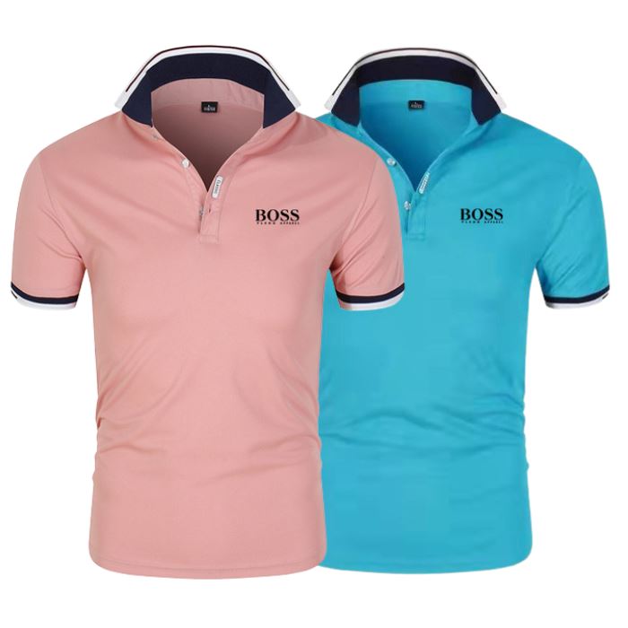 [PAYEZ 1 OBTENEZ 2] Kit 2 Polos Boss Essential - 5 DERNIÈRES UNITÉS D2